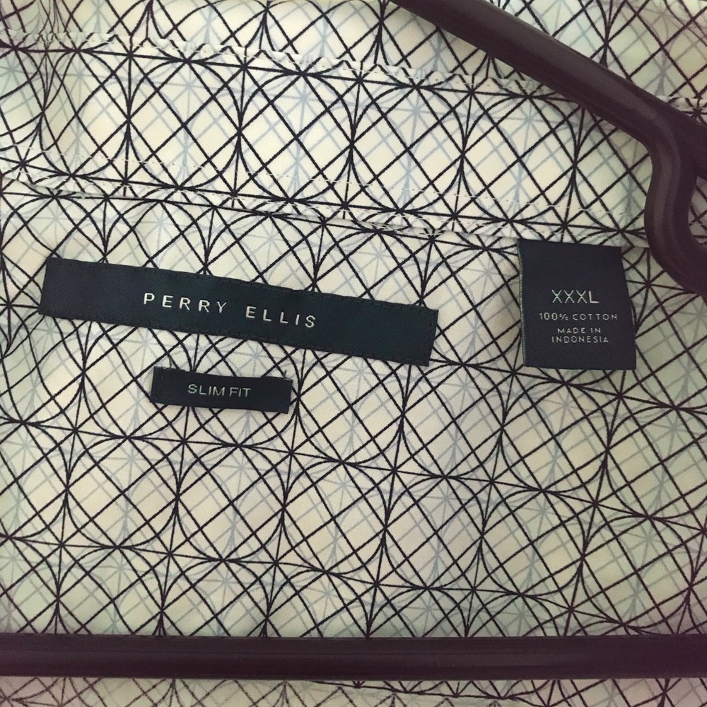 Geometric Shape Button Down Shirt - image 2